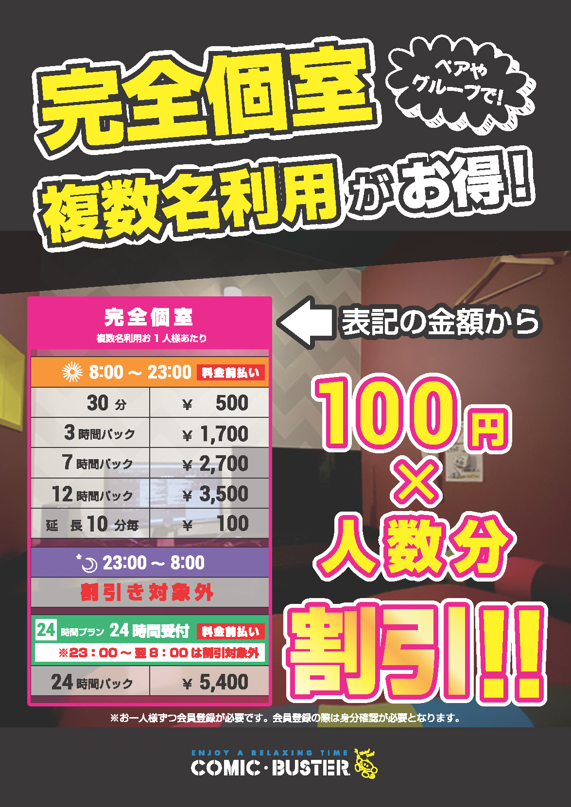 完全個室