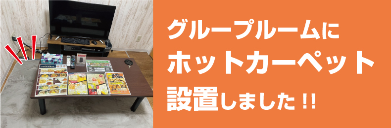 ホットカーペット設置